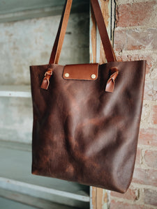 The Knotty Brown Tote